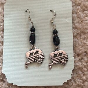 Happy camper earrings